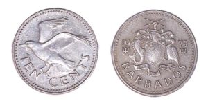 Barbados KM12(XF) 10 Cents