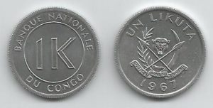 Congo D.R. KM8(AU) Congo 1 Likuta