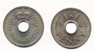 Fiji KM21(VF) 1 Penny