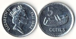 Fiji KM51a(U) 5 Cents