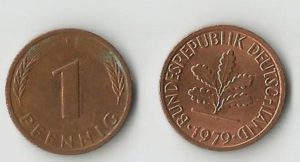 Germany KM105(U) 1 Pfennig