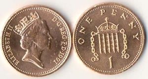Great Britain KM935a(U) 1 Penny