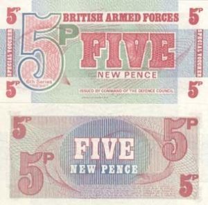 Great Britain PM47(U) 5 Pence