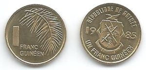 Guinea KM56(U) 1 Franc