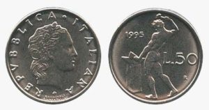Italy KM95.2(U) 50 Lira