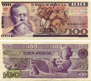 MexicoP74a(U) 100 Pesos