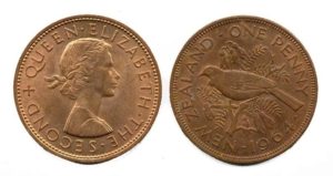 New Zealand KM24.1&2(F-VF) 1 Penny