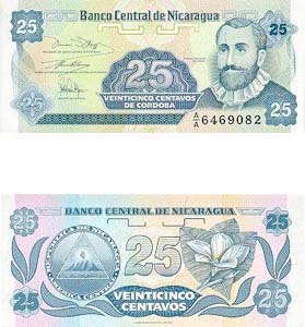 NicaraguaP170(U) 25 Centavos
