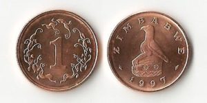 Zimbabwe KM1a(U) 1 Cent